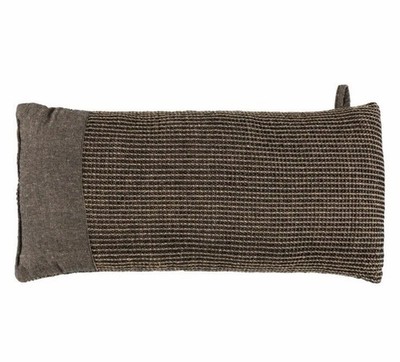 Rento Kenno Sauna Pillow, Cotton/Polyester, 20 x9  Brown NWT