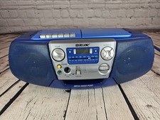 Sony CFD-V177 Atomic Blue Translucent Boombox...
