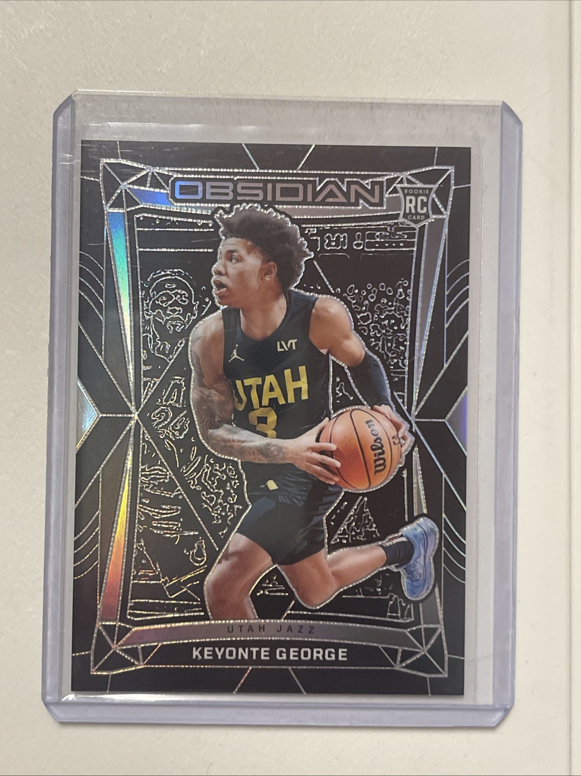 2023-24 Panini Obsidian - Keyonte George #35 (RC)