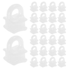 200 Pcs Pulley Curtain Tracks Accessories Hooks for System Plastic Sliders