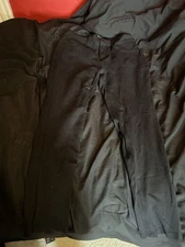 Labijou Women’s Black Stretchy High-Waisted Pants Black