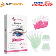 Beauty7 Facial Wax Strips Hair Removal Eyebrow Wax Strips Kit Eyebrow Shaper at