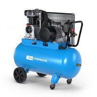 GÜDe Kompressor 700/10/100 400 Volt 2-Zylinder, 650 L/Min, 10 Bar, 100 L Kessel