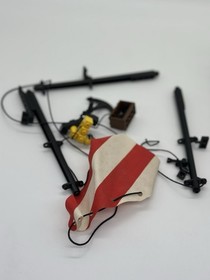 LEGO Vintage Black Seas Barracuda (10040), 100% Original Pirate Ship Pieces RARE