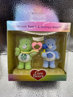 Care Bears Good Luck Bear & Grumpy Bear 2.5  Figurine 