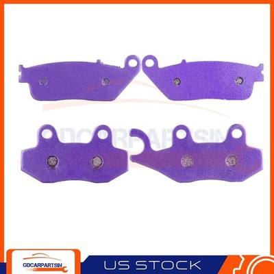 Fits Daelim Roadwin 2005-2008 2 Pairs Brake Pads Replacement Front And Rear