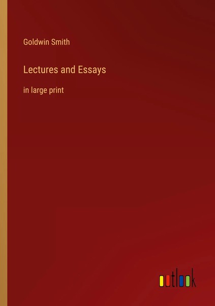 Go*Dwin Smith | Lectures And Essays | Taschenbuch | Englisch (2023)-image