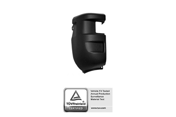 StoßStange 100.12203 Poliplast FüR Iveco 504099512 Schwarz Links Hintere-image