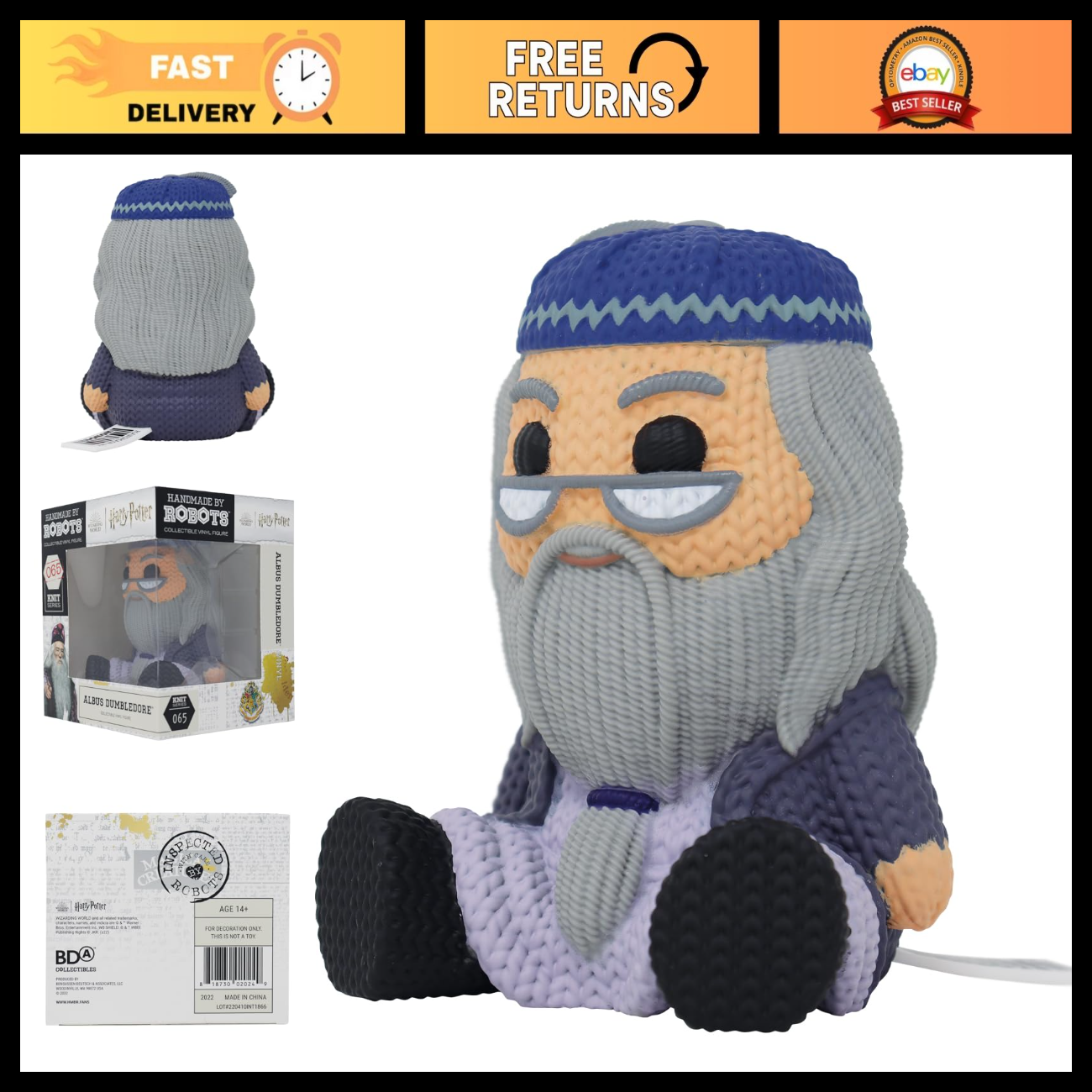 Handmade Harry Potter Albus Dumbledore Figure #065 - Collectible ...