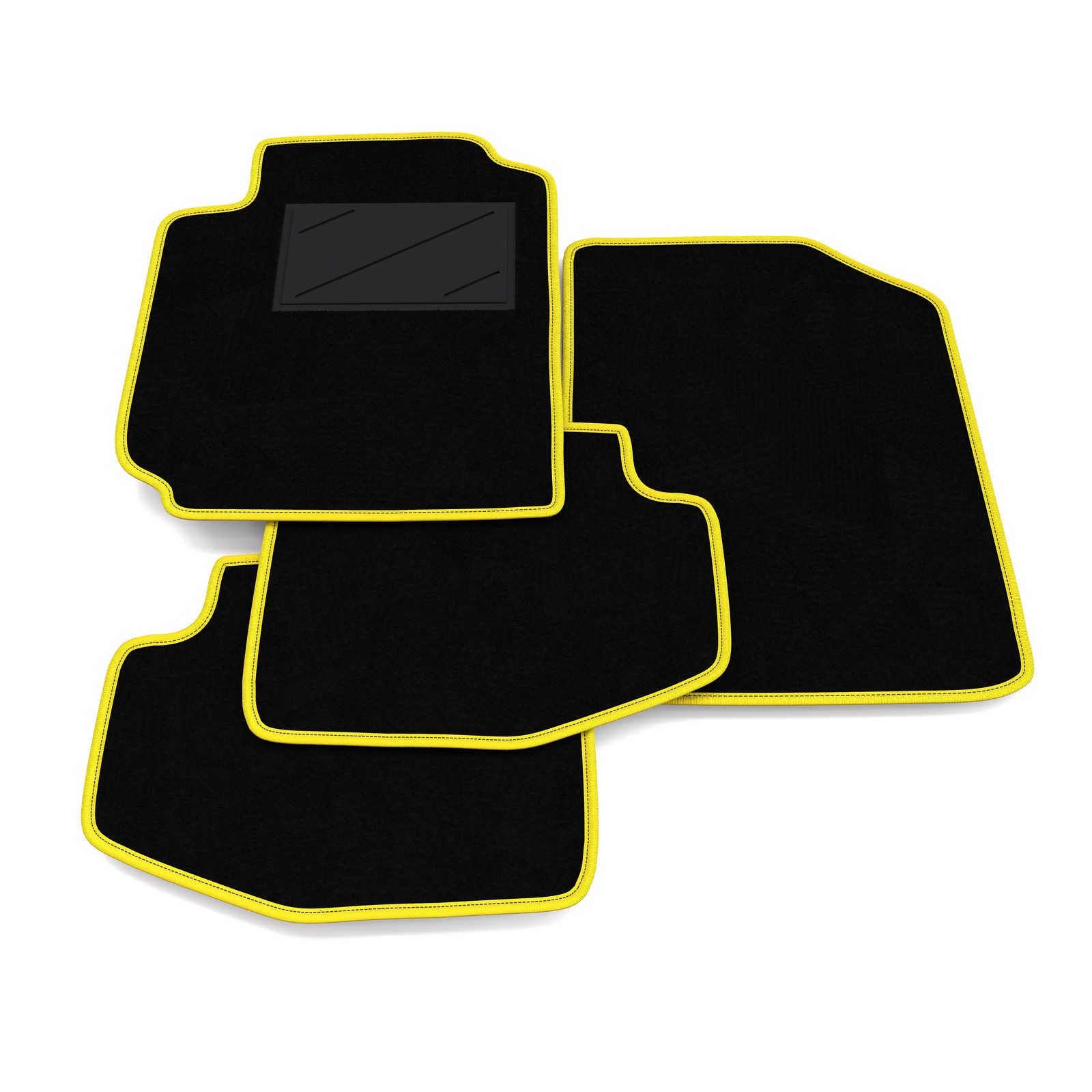 Tapis de sol sur mesure en moquette premium pour Toyota Yaris 1 de 1999 à 2006