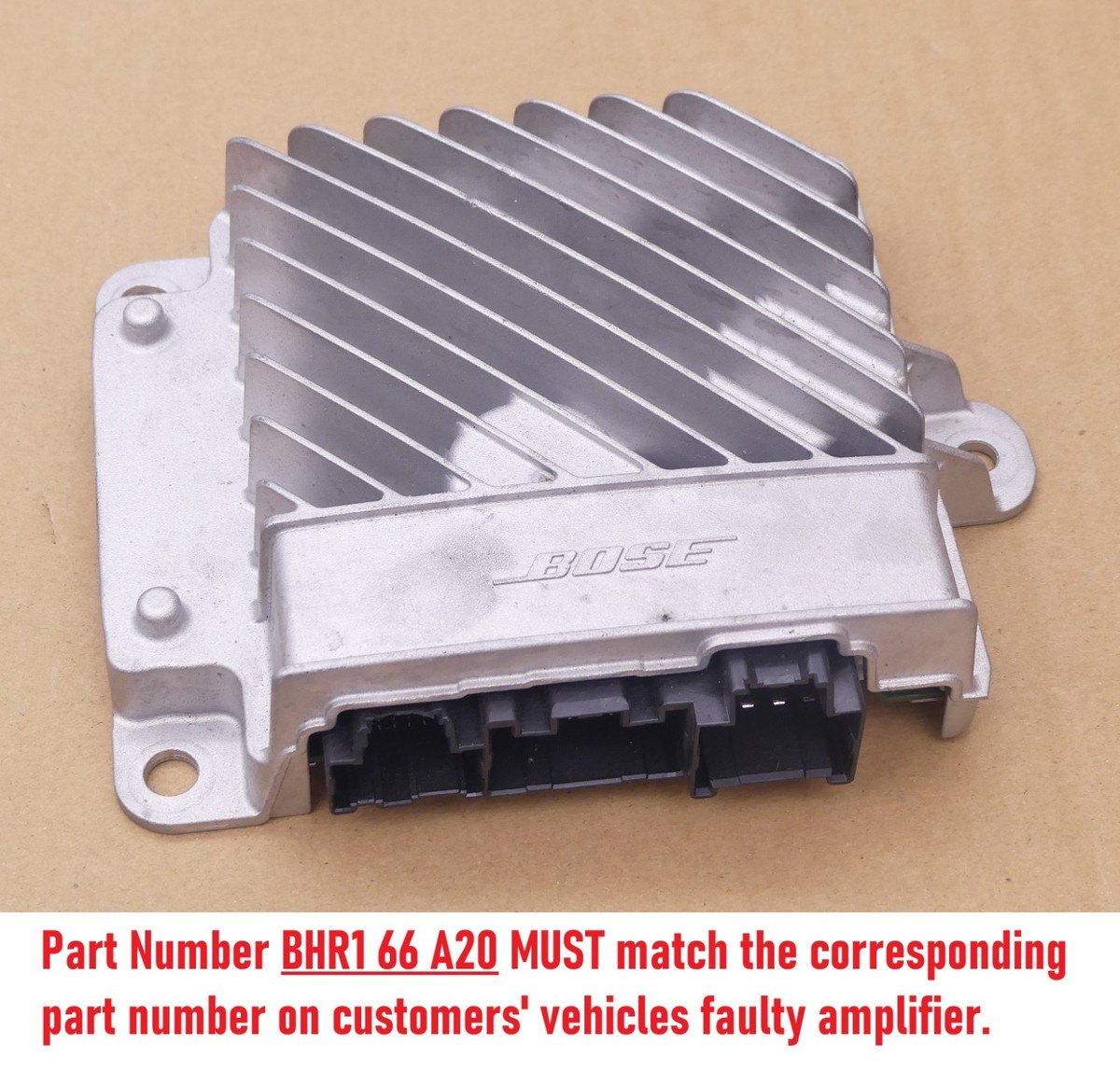05/2016-02/2019 Mazda 3 Audio Amplifier BOSE Type BN Series