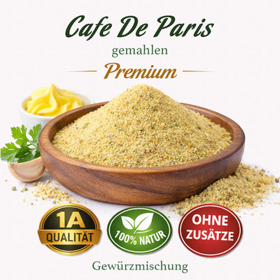 Cafe de Paris fein 100g Gewürzmischung Naturbelassen ohne Gentechnik natürlich