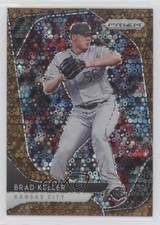 2020 Panini Prizm Quick Pitch Bronze Donut Circle 23/25 Brad Keller #74 0c2