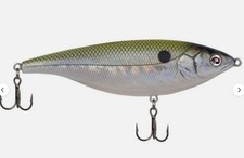Sebile Stick Shadd 90 Floating Twitch Bait 3 1/2"  1/2 OZ - Holo Greenie