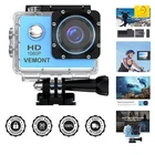 Capture Every Moment: 1080P Action Camera with 30m Waterproof Case & Accessories