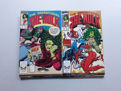 Sensational She-Hulk 2-42 A Lot Of 21 Marvel Comics Higher Grades