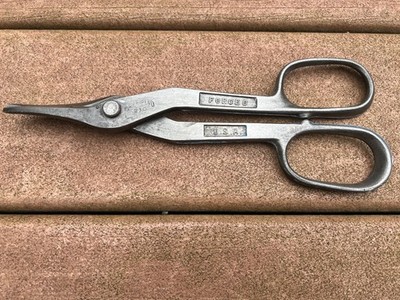 Vintage Blue Bird No. 210 USA 10'' Snips