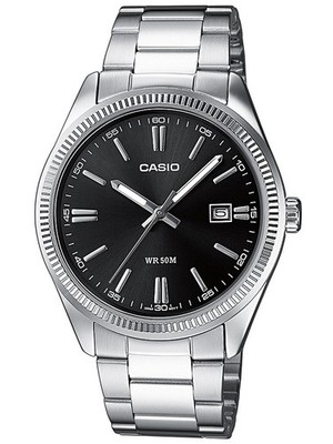 Casio Casio Collection Silber Herren Armbanduhr MTP-1302PD-1A1VEF