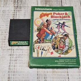 Intellivision Game Console - w/ 11 Games - Mattel 1979