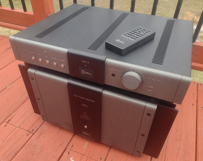 KRELL FPB-200 Full Power Class A Amplifier & KRC-3 Preamp Preamplifier SW Ohio