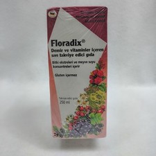 Floradix Liquid Iron Vitamin Formula 2 Pack 250ml Made In Germany Exp 11/2026