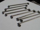 8 Ludwig 1920s tube lugs. 9" , for vintage marching snare bass drum — photo 5