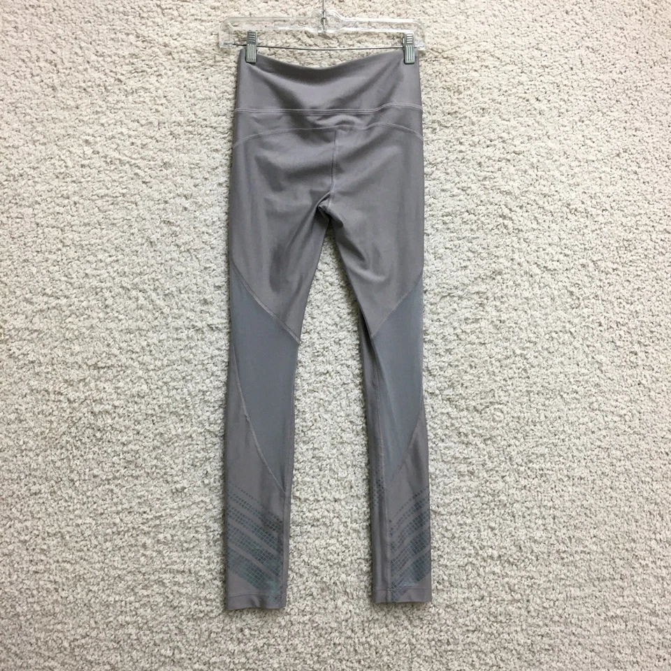 Under Armour Pants Small Adult Gray Heatgear Compression Leggings Logo Womens S - Image 4 of 4
