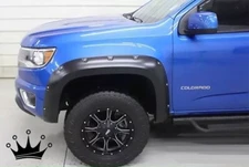 fits 2015-2022 CHEVY COLORADO 6'2" bed length only KING FENDER FLARES SMOOTH