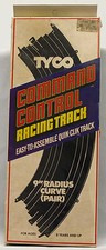 Tyco Command Control Quik-Clik Racing Track 6433- 9" Radius Curve Pair