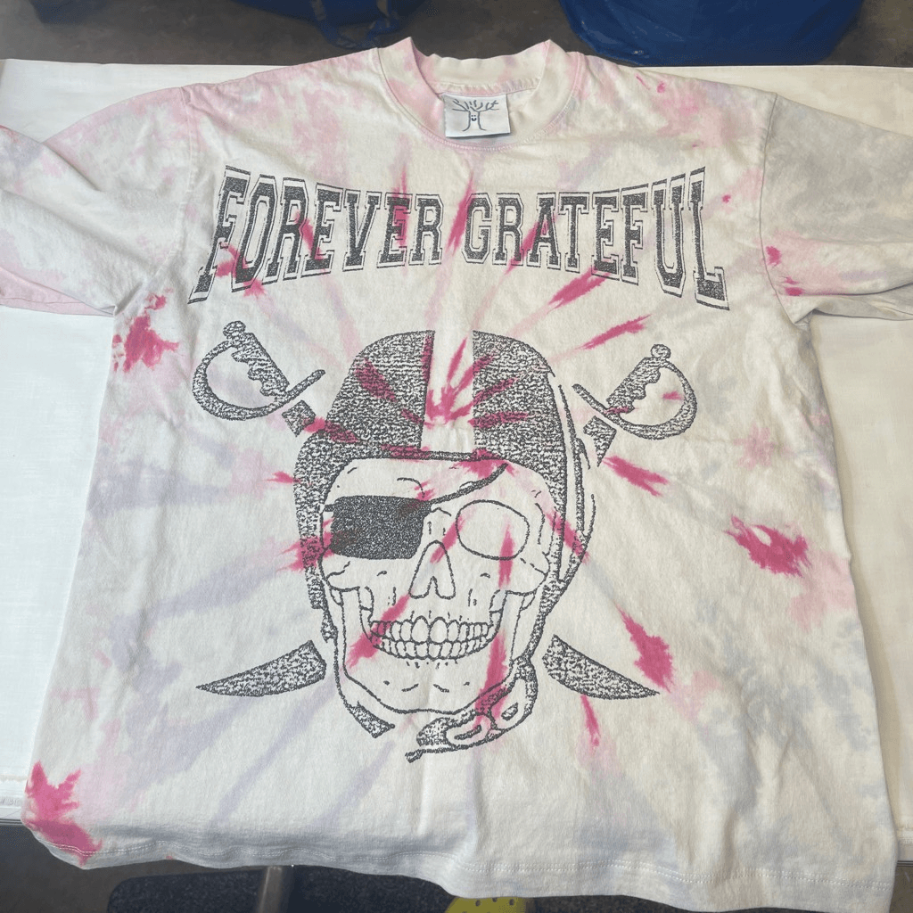 Online Ceramics Multicolor 77 Forever Grateful T-Shirt in Medium  -image