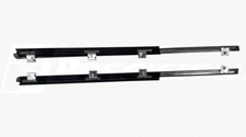 New Front Outer Beltline Molding Pair / For 84-96 XJ 4-Door Cherokee & Comanche