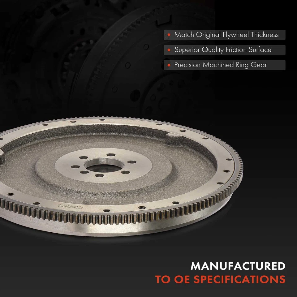 New Clutch Flywheel for Chevrolet Blazer 87-94 C1500 88-98 K1500 GMC Yukon 168T - Image 3 of 4