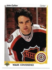 JOHN CULLEN 1990-91 UPPER DECK ALL STAR CARD NEAR MINT CONDITION