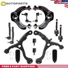 Front Upper & Lower Control Arm Ball Joint Sway Bar Tie Rod End For HONDA ACCORD