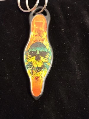 NEW Munio Self Defense Key Chain TRIBAL SKULL Kubaton Personal Safety