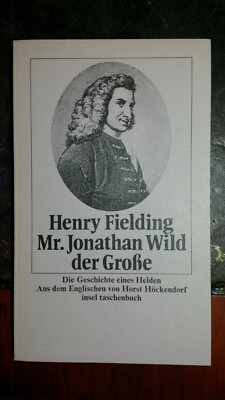 Fielding,Henry:Mr.Jonathan Wild der Große.Die Geschichte eines Helden.Insel 198 
