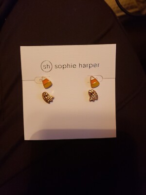Sophie Harper Candy Corn/Ghost Studs