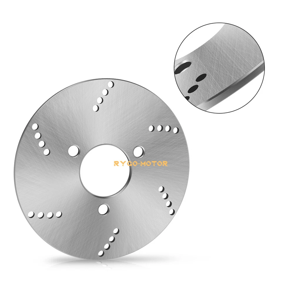 Rotor de disco de freio traseiro para Polaris Scrambler 400 500 2x4 4x4 1998 1999 2000 ATV - Imagem 4 de 4