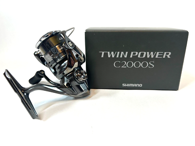 Shimano 24 TWIN POWER C2000S 5.1 Spinning Reel Brand New IN Shimano 24 TWIN POWER C2000S 5.1 Spinning Reel Brand New IN