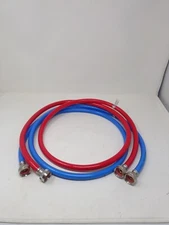 EASTMAN 2-Pack 6-ft 3/4-in FHT Inlet x 3/4-in FHT Outlet PVC Washing Machine Con