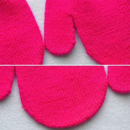 Winter Warme Kinder Kinder Stricken Handschuhe Volle Finger Stretchy ≥ - Bild 7 von 25