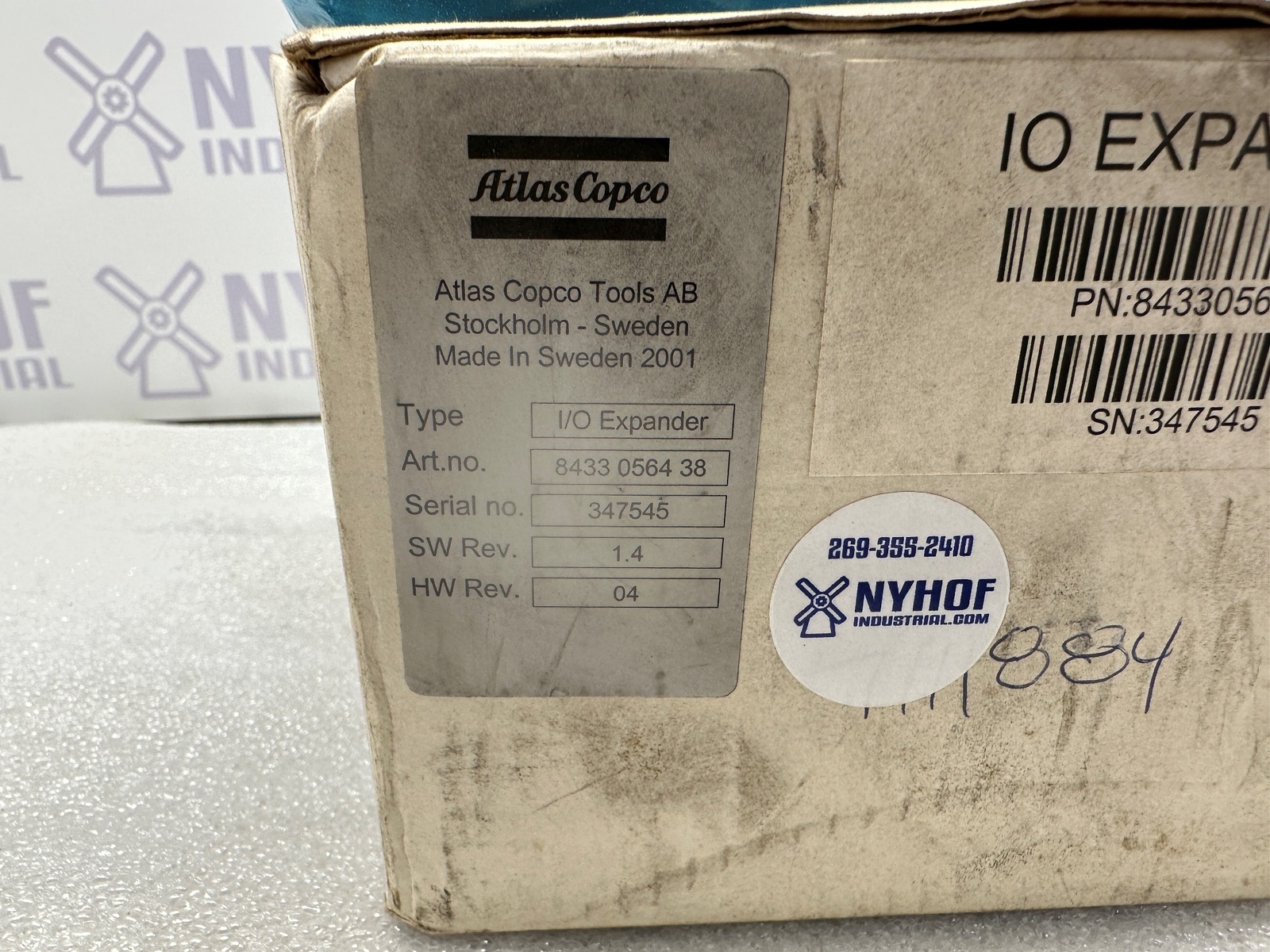 Atlas Copco 8433056438 I/o Expander for sale online | eBay