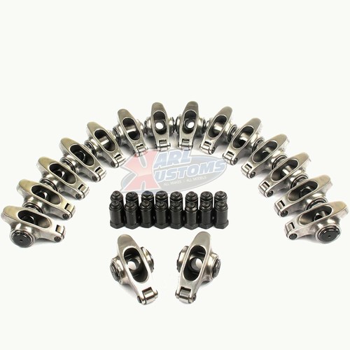 Stainless Steel Roller Rocker Arms 1.5 Ratio 3/8" Studs Chevy 305 327