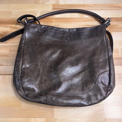 Shoulder Bag Frye Melissa Hobo Dark Brown Melissa Crossbody