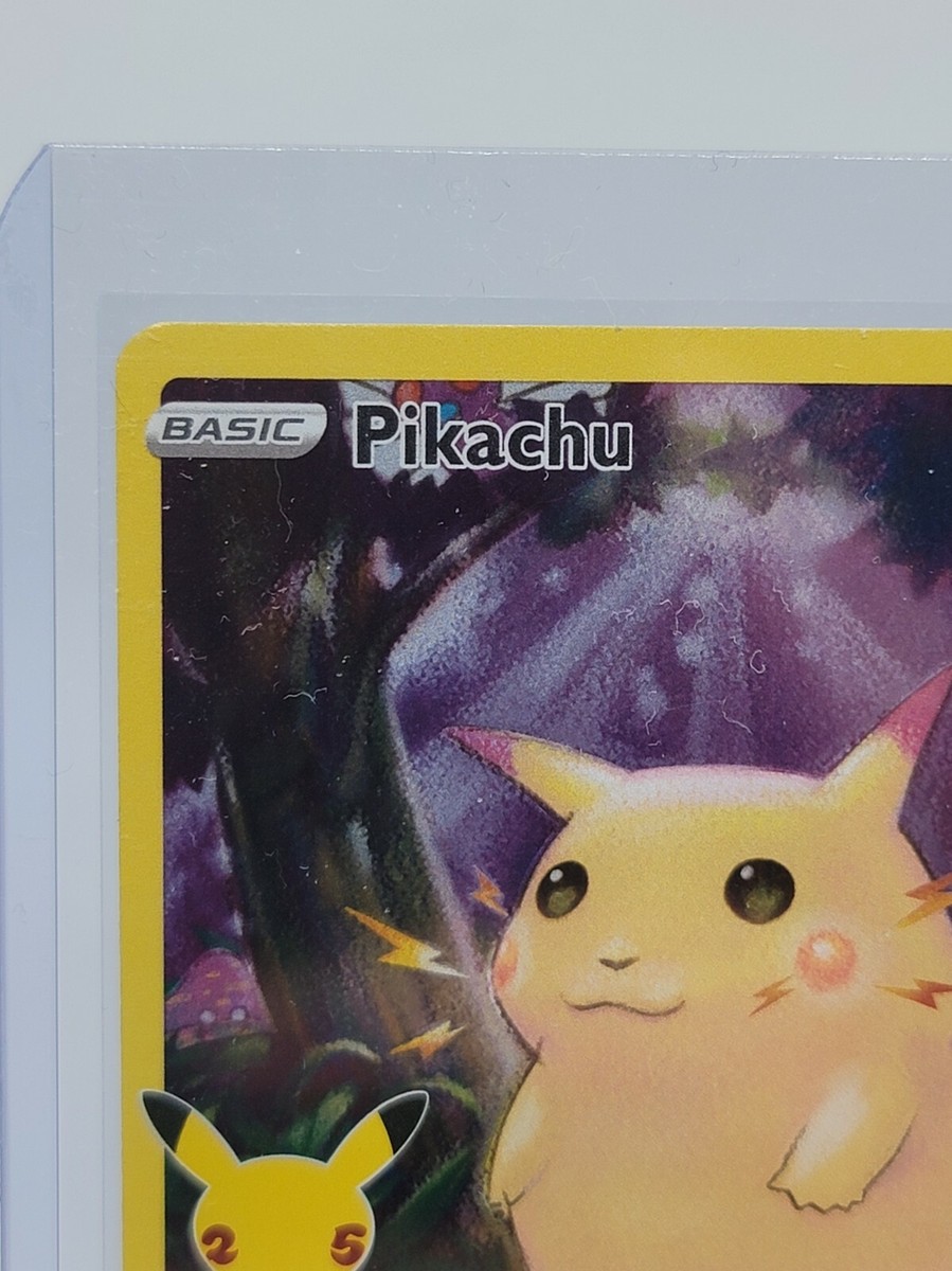 Pokemon Pikachu 25th Anniversary Celebrations 005/025 Base Pokemon Pikachu 25th Anniversary Celebrations 005/025 Base