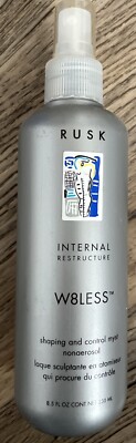 Rusk W8less Intetnal Shaping and Control Myst 8.5 Oz READ