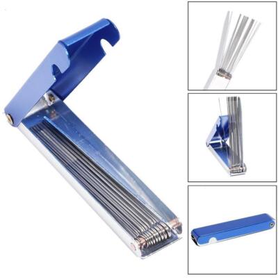 13 in 1 Welding Torch Nozzle Tip Cleaner Blue Metal Shell For-Welder-Soldering1