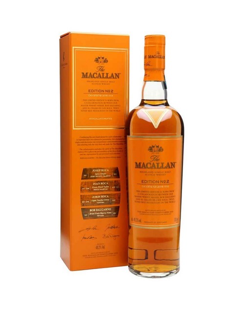 The Macallan Edition No 2 Single Malt Scotch Whisky 70cl 48 2 For Sale Online Ebay