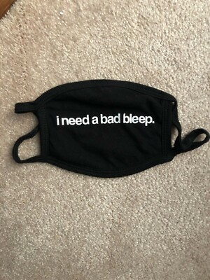 Addison Rae Merch - i need a bad bleep (Black Mask). Size fits all | eBay