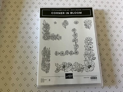 Stampin Up! Corner In Bloom Brand New!
